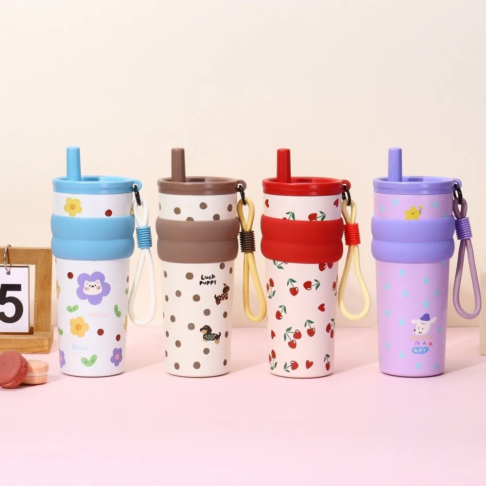 Eco-Friendly Stainless Steel Insulation Cup High-Capacity Leak-Proof Vacuum Flask Large Capacity 600ml Vacuum Cup Office